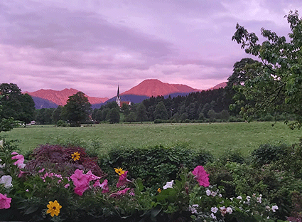 Abendstimmung-Ferienwohnung-Wildbachhaeusl-Bad Wiessee-Tegernsee.gif